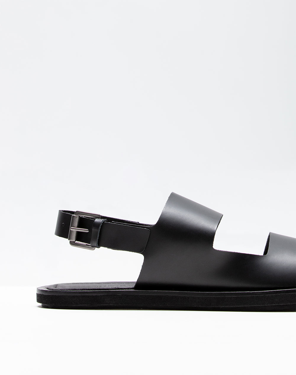 Sandalias negras