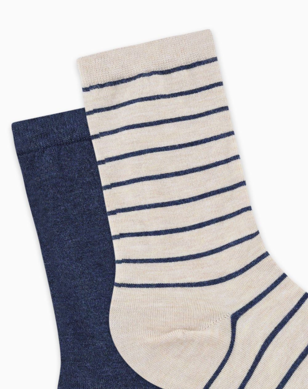 Medias mujer largas pack x2 surtido