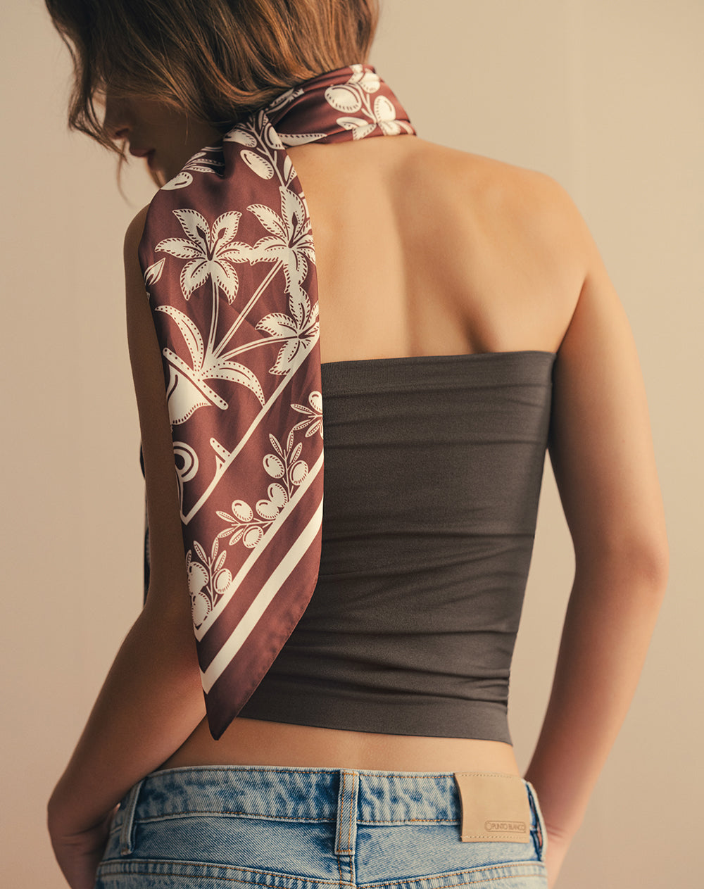 Pañuelo estampado Ana Beliza