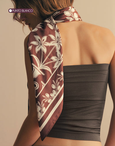 Pañuelo estampado Ana Beliza