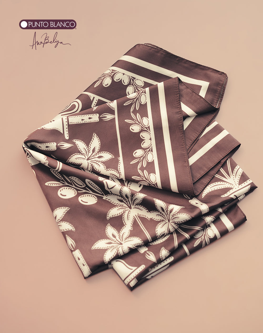 Pañuelo estampado Ana Beliza