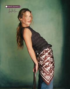 Pañuelo estampado Ana Beliza