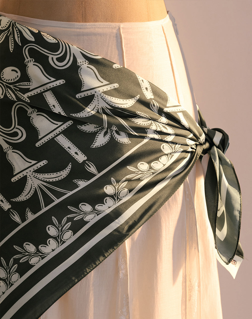 Pañuelo estampado Ana Beliza