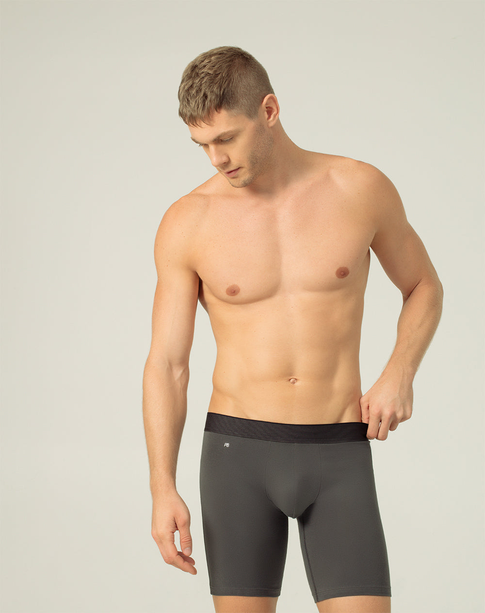 Boxér largo ajustados x3unds surtidos