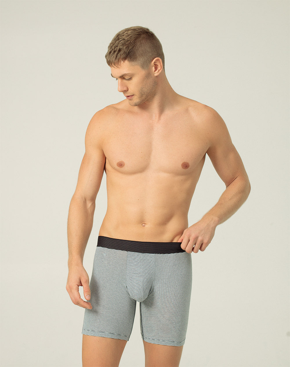 Boxér largo ajustados x3unds surtidos