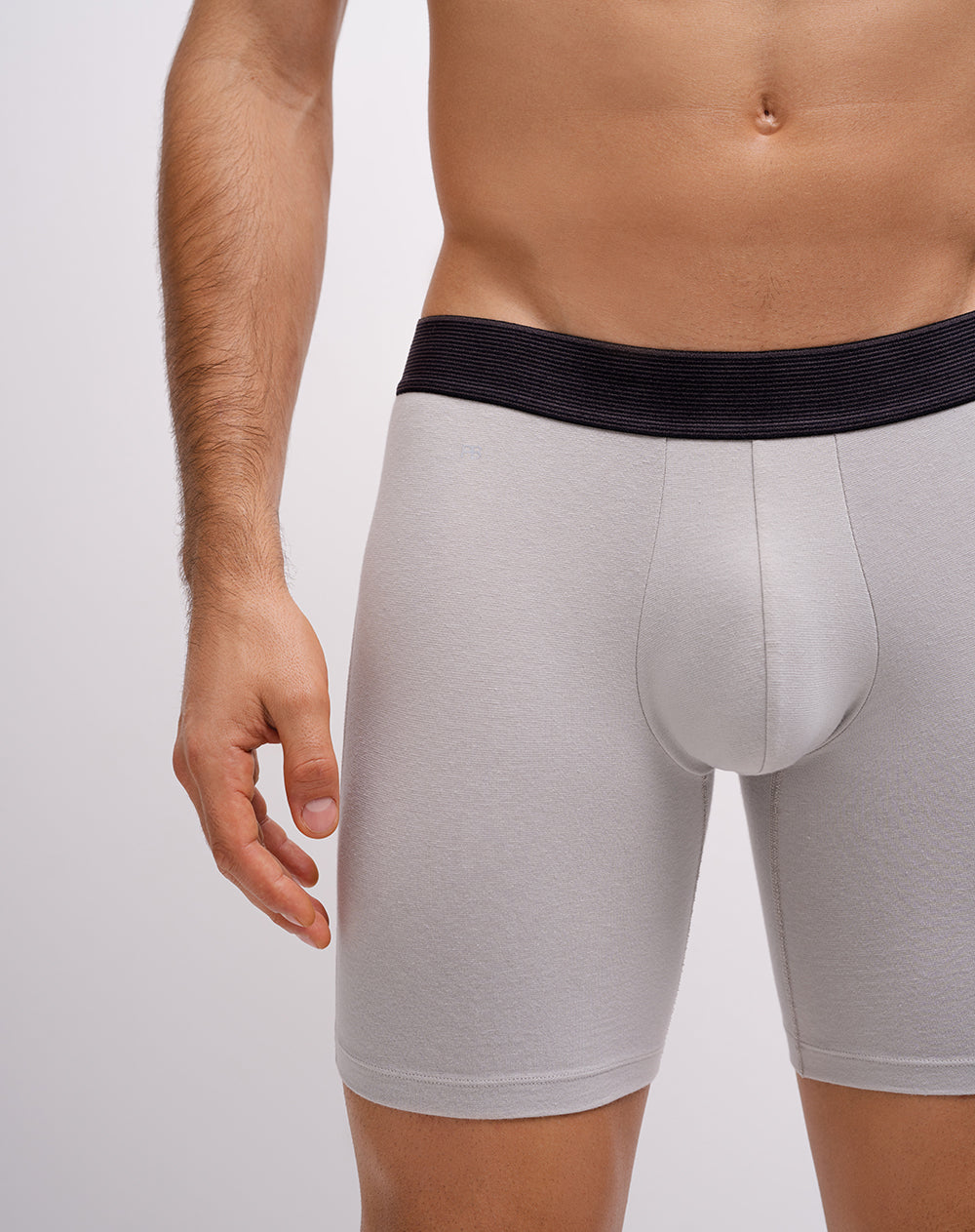 Bóxer largo panel amplio x3unds surtido