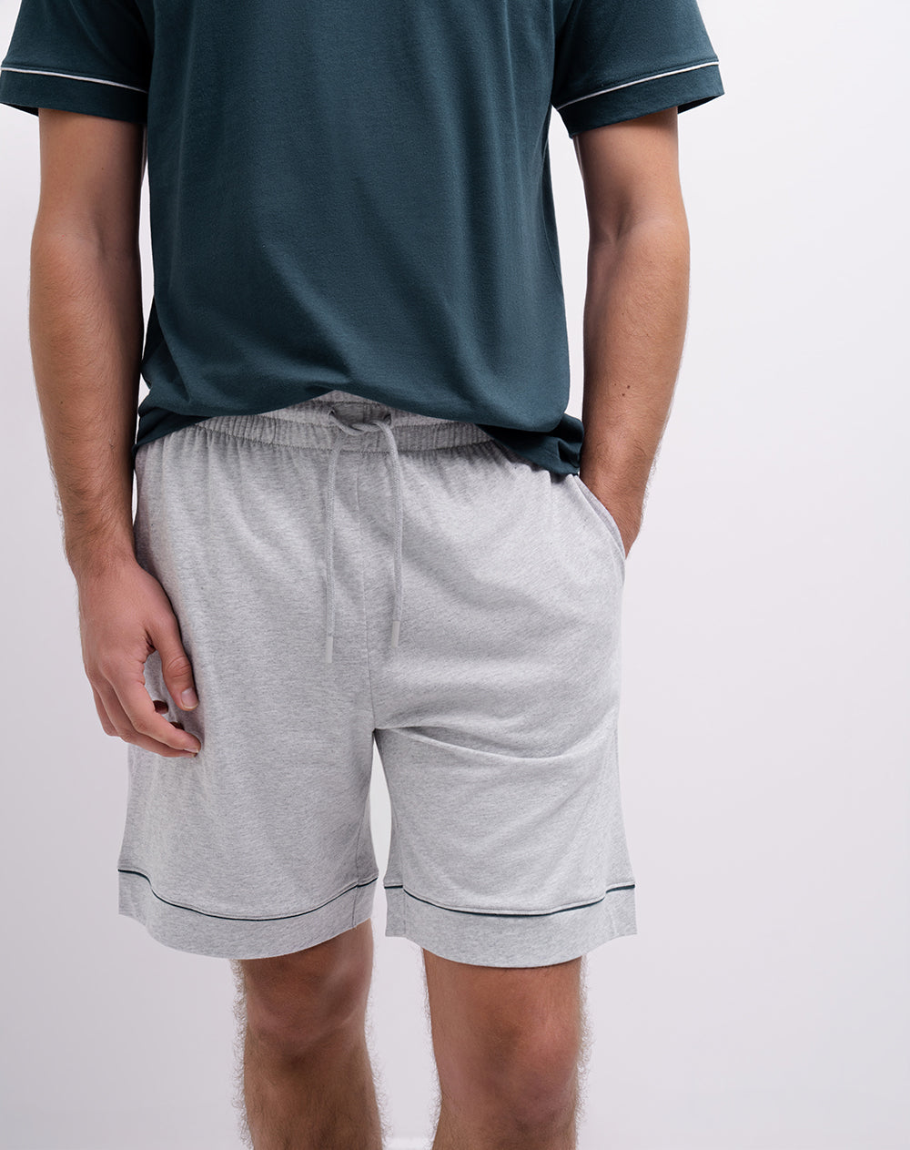 Camiseta + bermuda algodón surtida