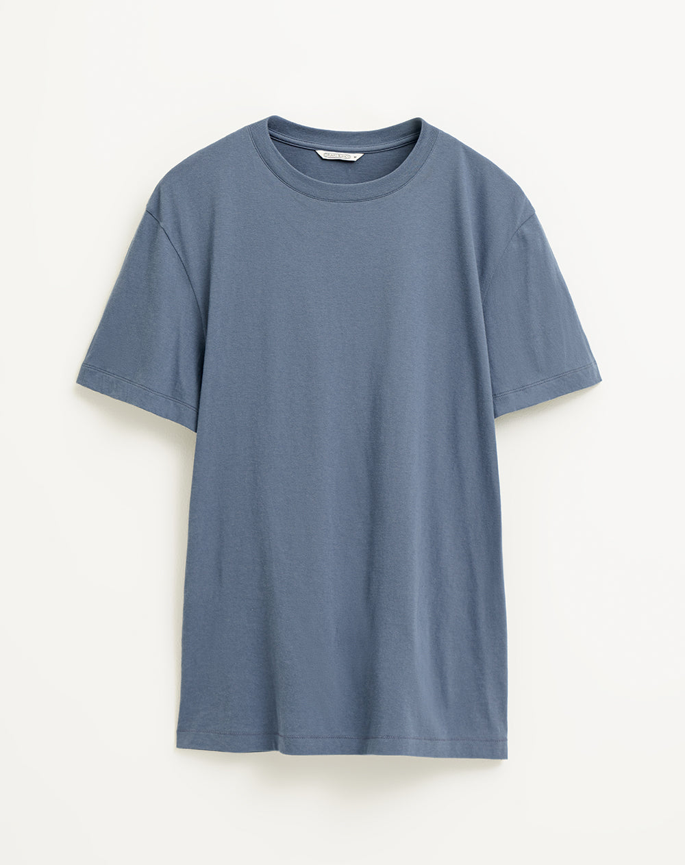 Camiseta regular fit manga corta azul