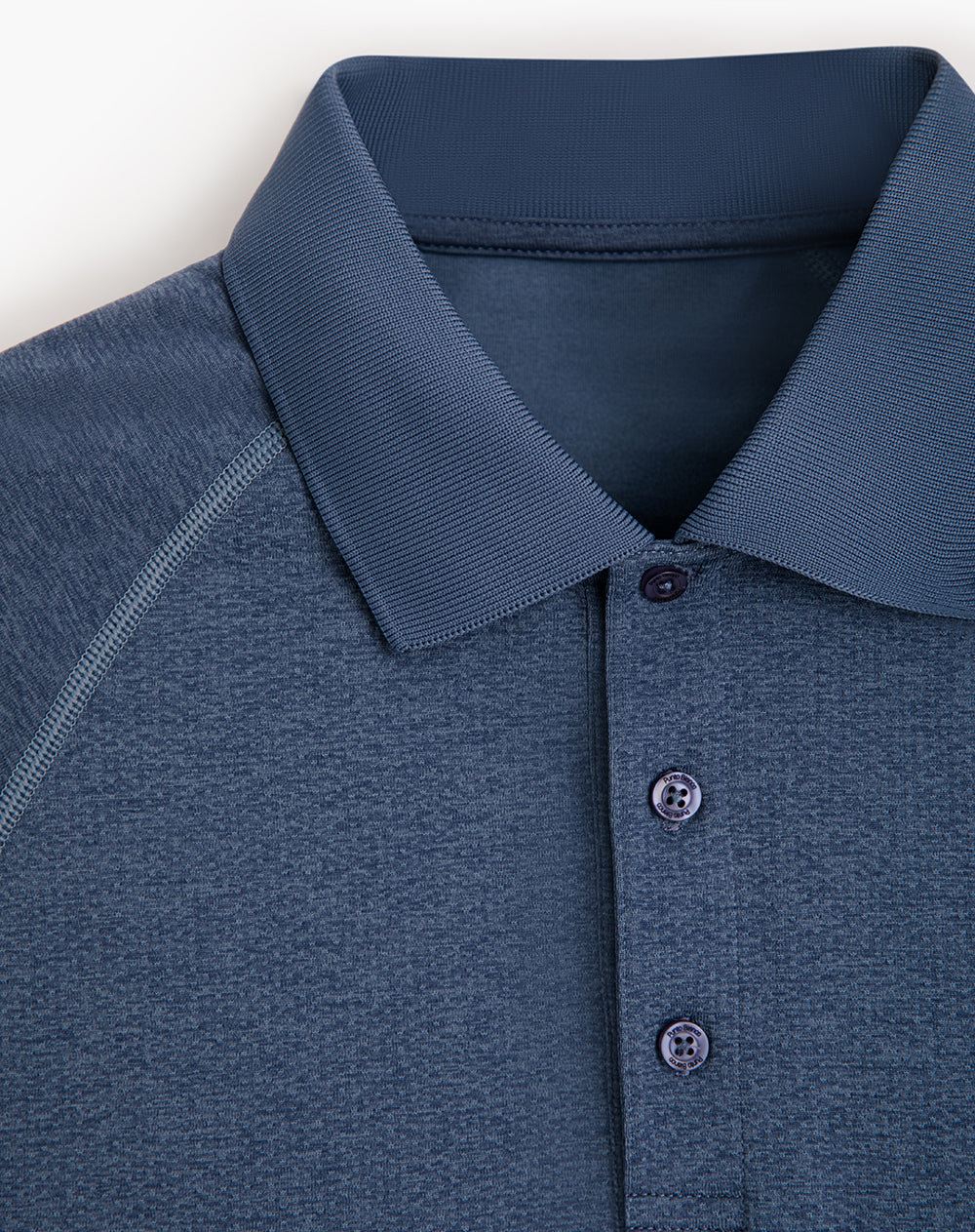 Polo deportiva hombre seamless azul