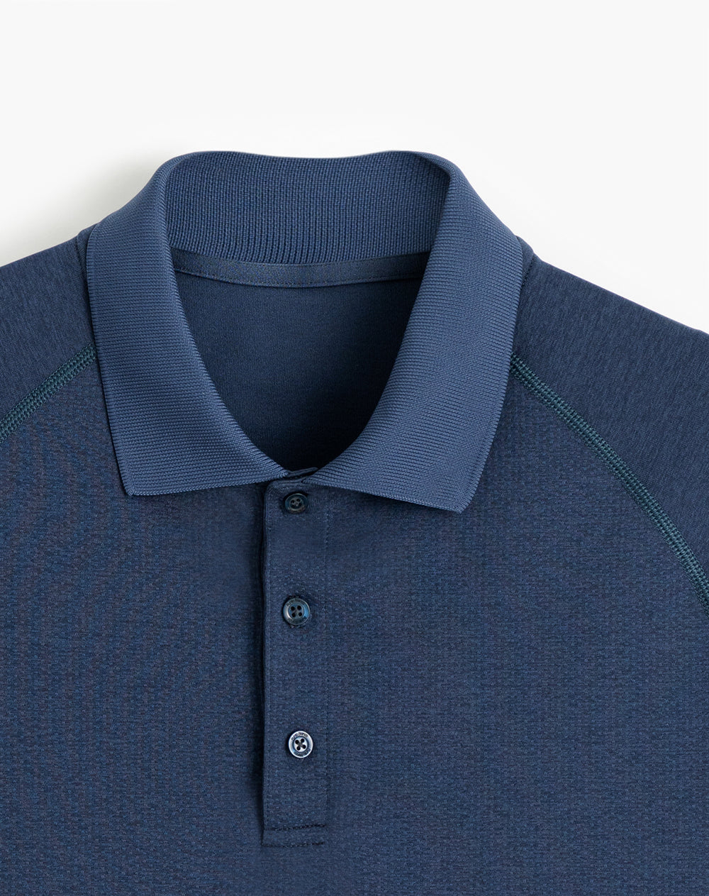 Polo deportiva hombre seamless azul