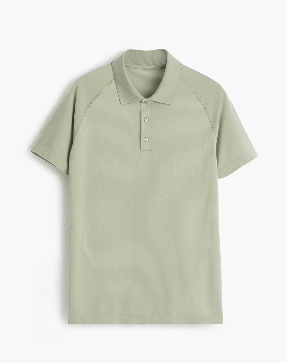 Polo deportiva hombre seamless verde