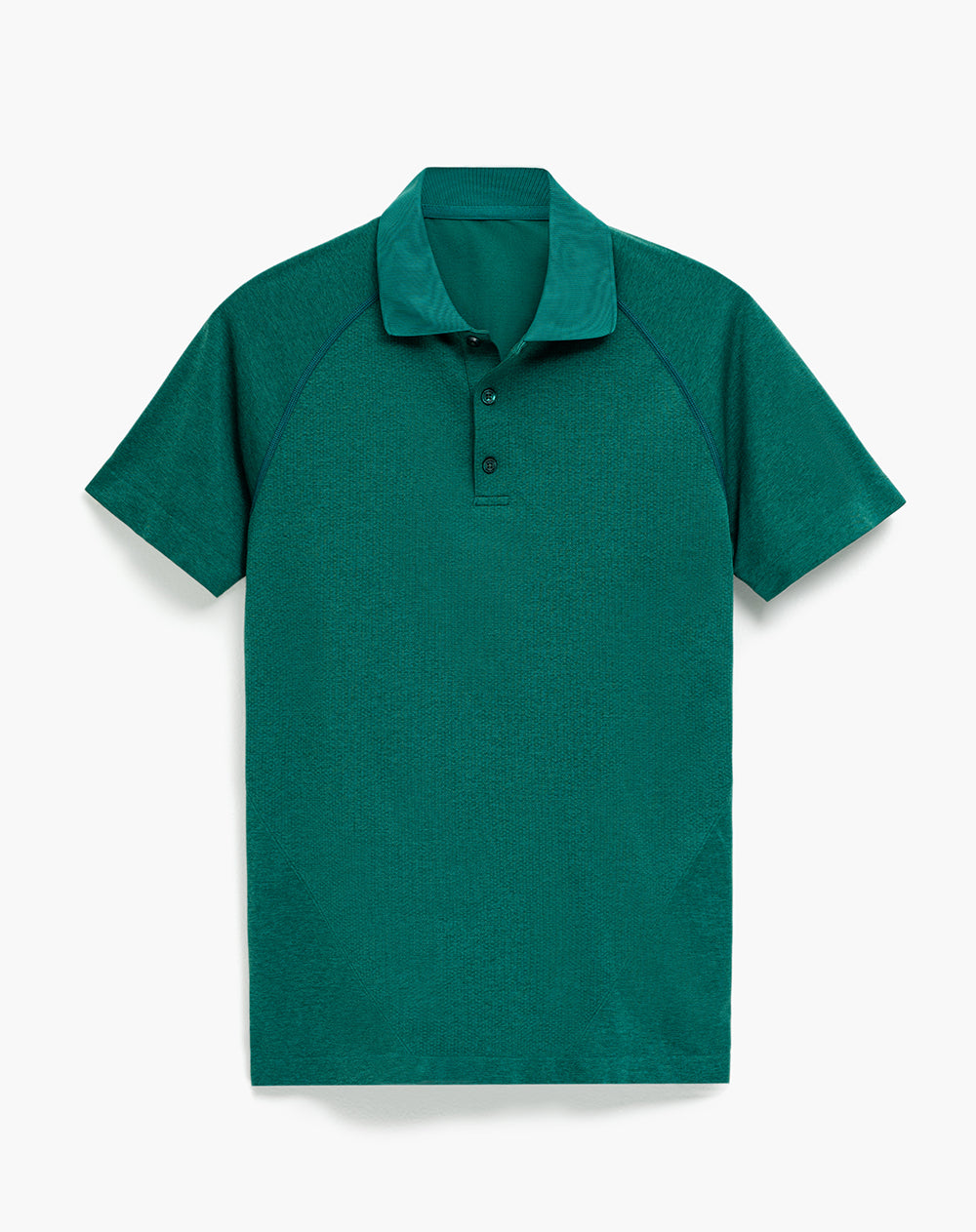 Polo deportiva seamless verde hombre