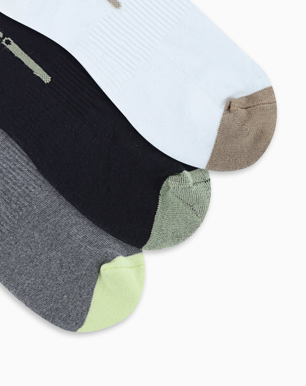 Medias deportivas hombre tobillera corta pack x3 surtido