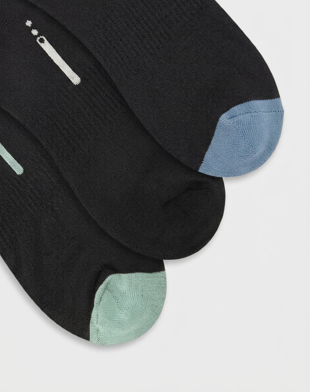 Medias deportivas hombre tobilleras cortas acolchadas pack x3 surtido