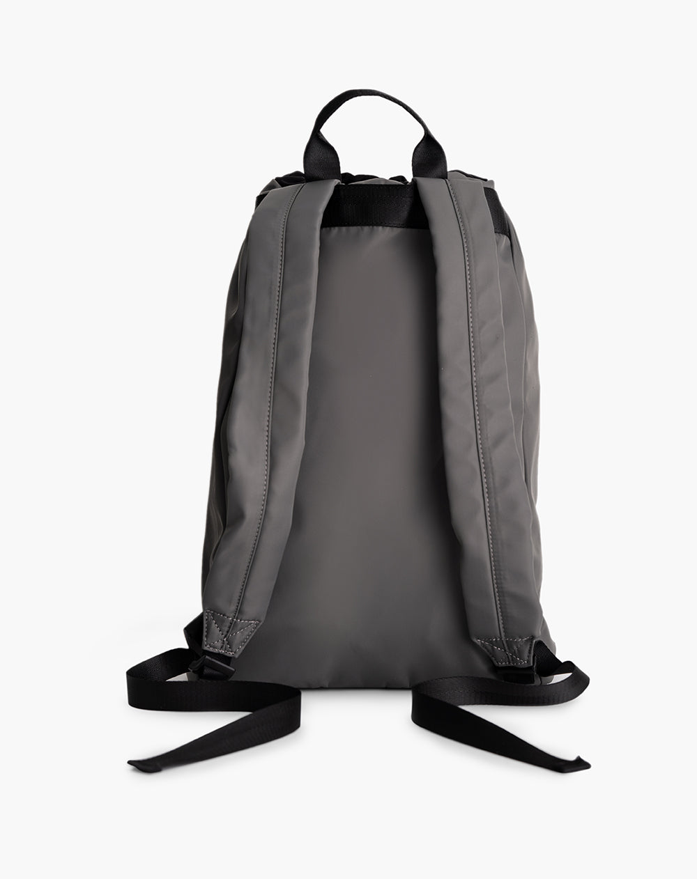 Morral cierre con cordón gris