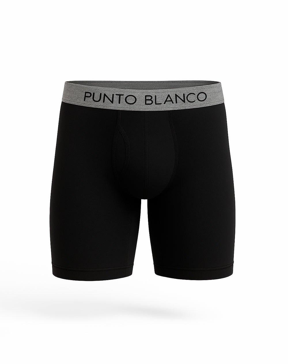 Bóxer largo microfibra ajustado negro