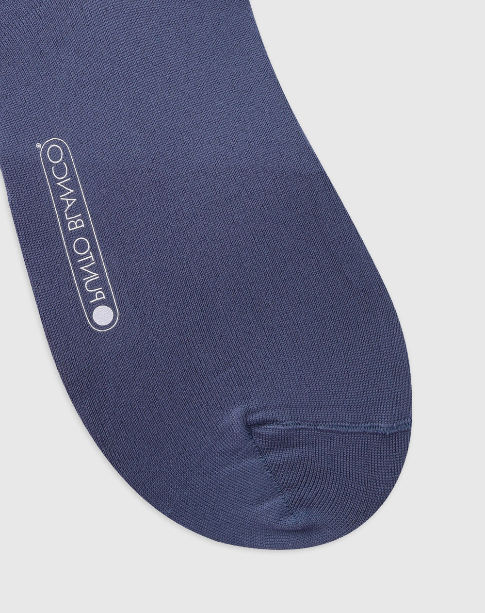 Medias para hombre largas microfibra azules