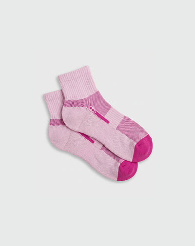 Medias cortas fucsia fluorescente