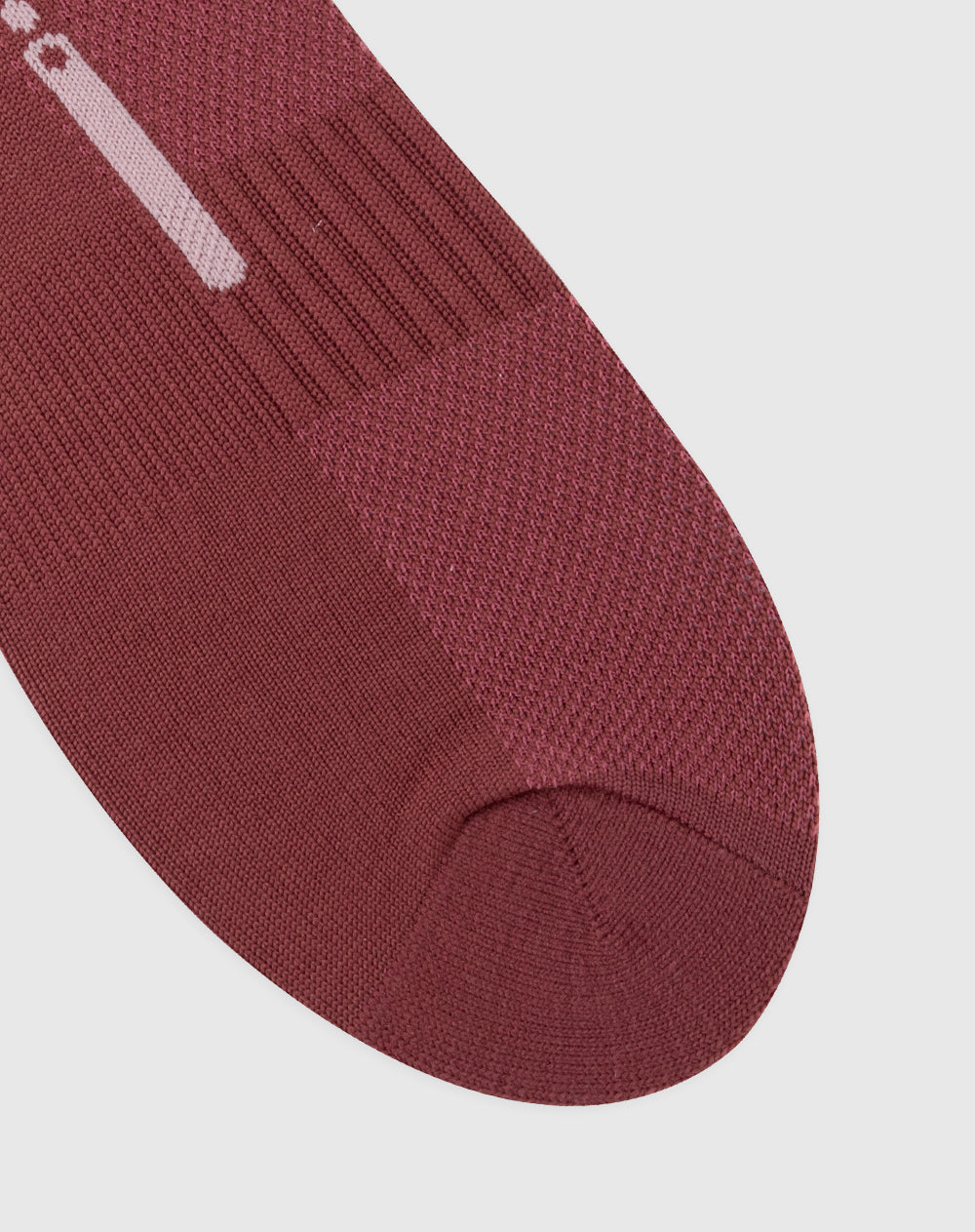 Medias deportivas para mujer tobilleras transpirables vino tinto
