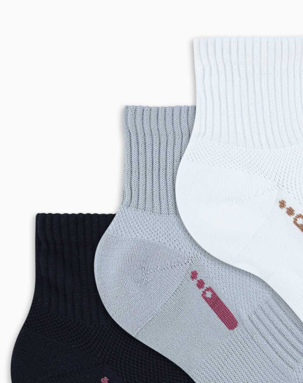 3 pares de medias cortas surtido
