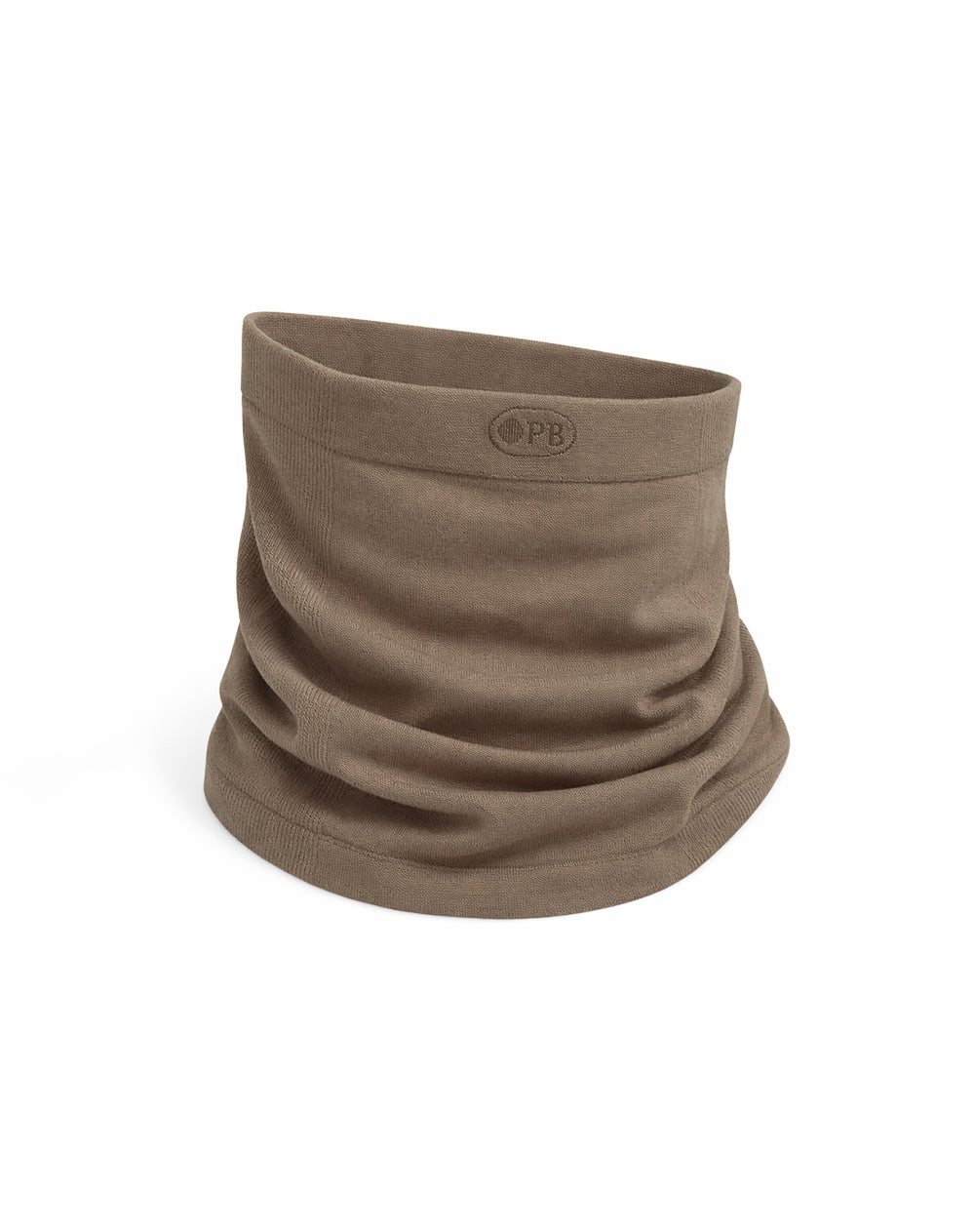 Cuello deportivo microfibra café unisex