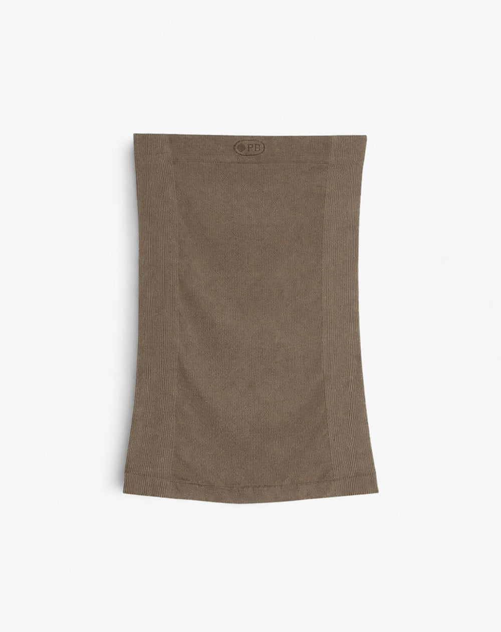 Cuello deportivo microfibra café unisex