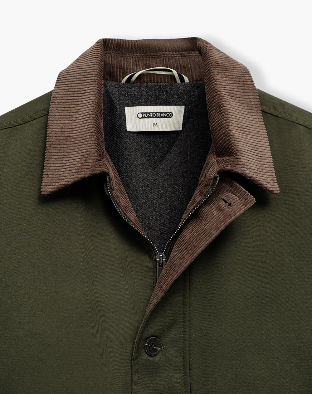 Chaqueta relaxed verde mujer