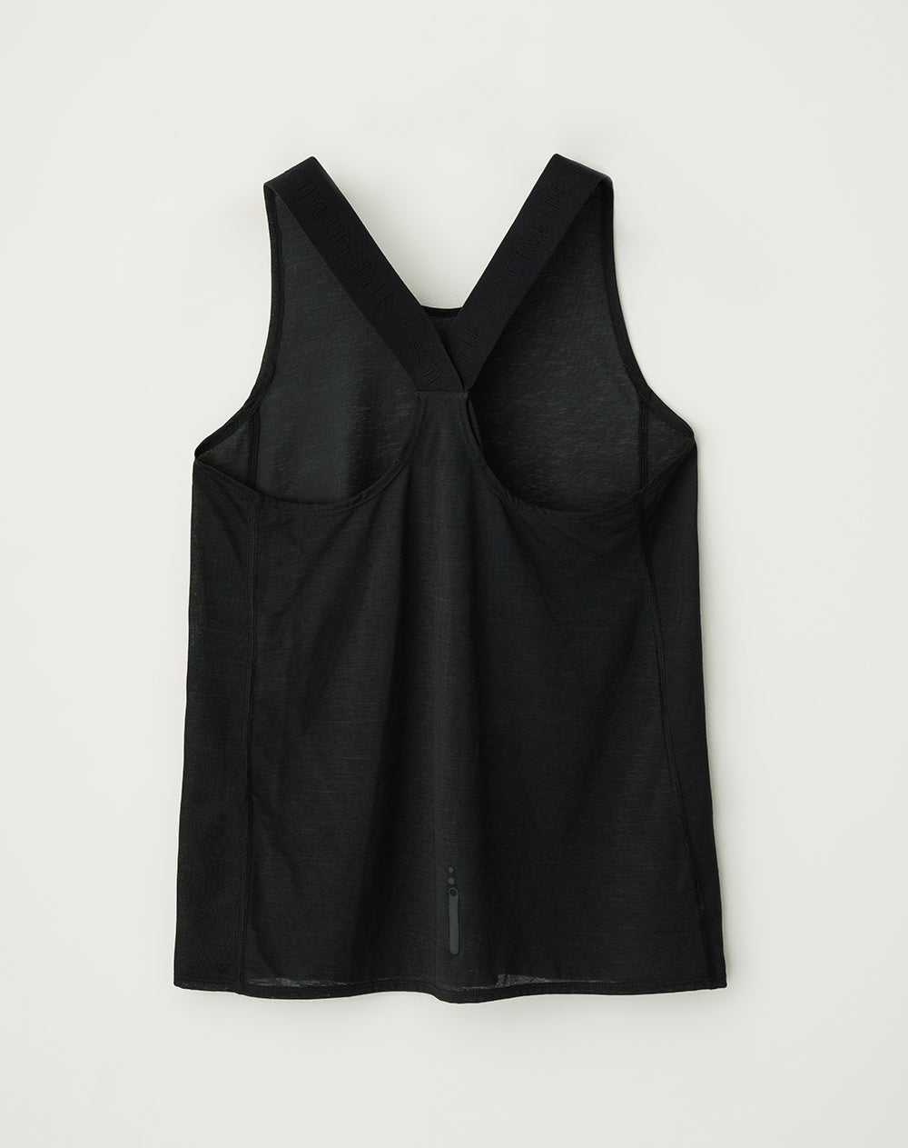 Camiseta esqueleto deportiva mujer control humedad negra