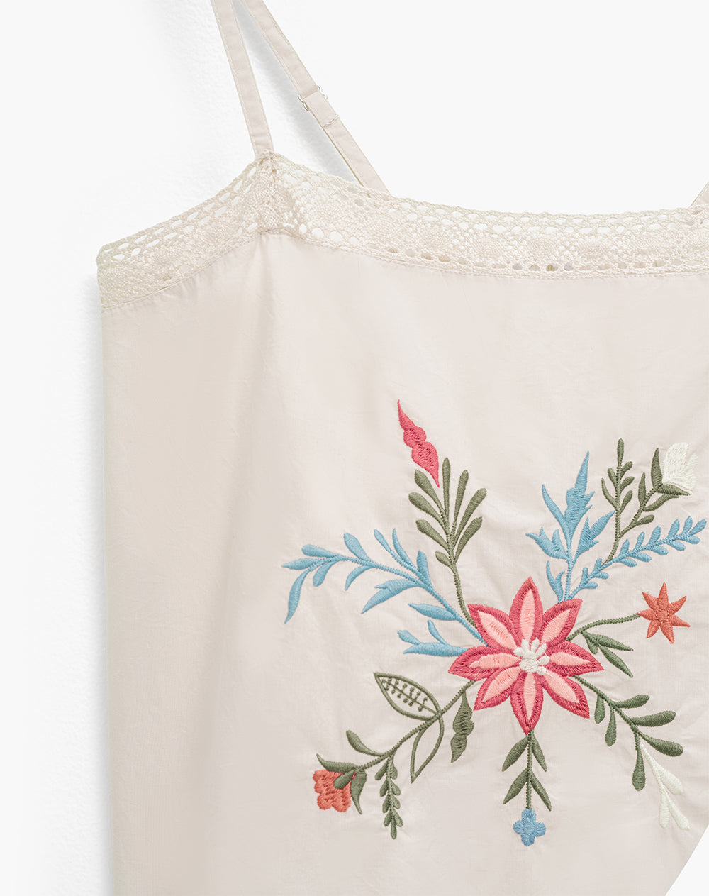 Camisa relaxed fit tiras avena