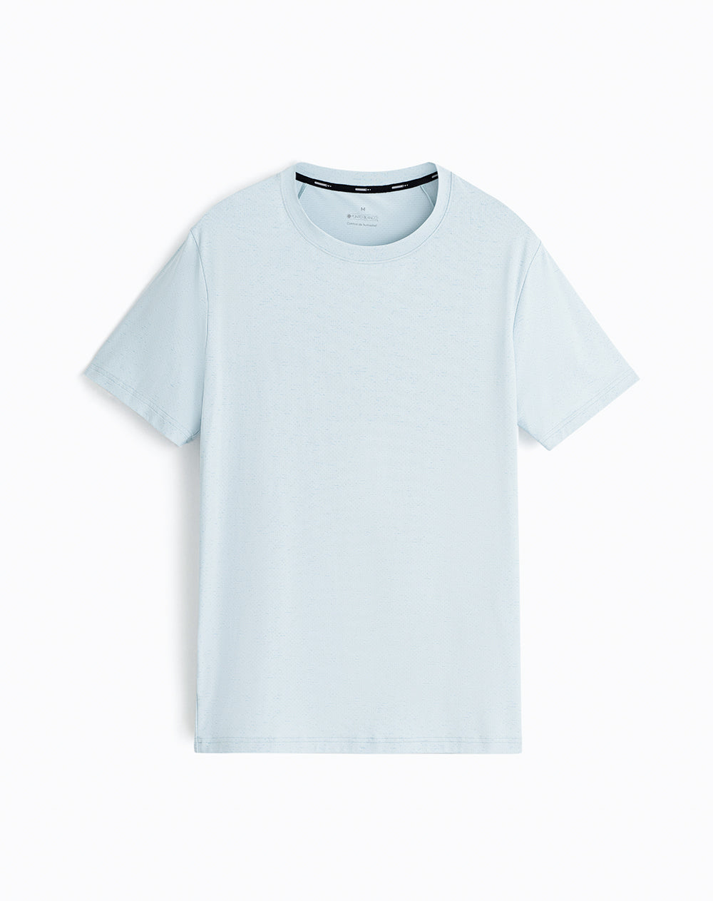 Camiseta deportiva hombre control humedas azul