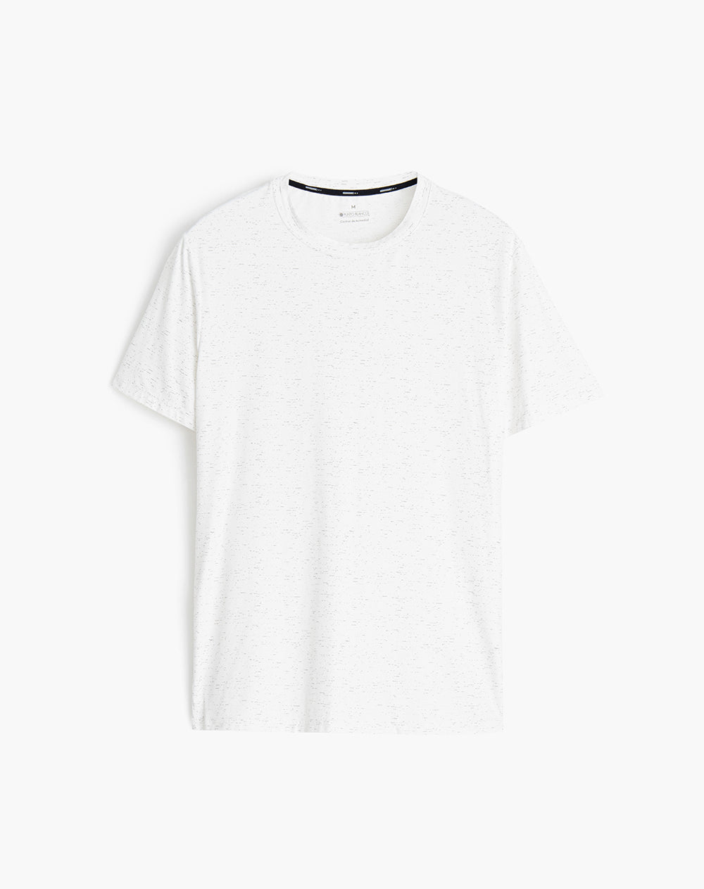 Camiseta deportiva hombre control humedad blanca