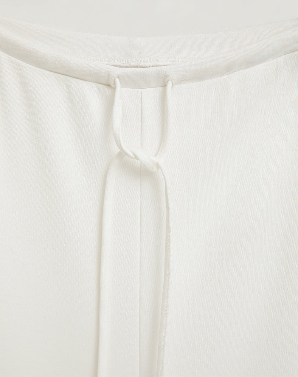 Pantalón de pijama mujer algodón sostenible largo vainilla