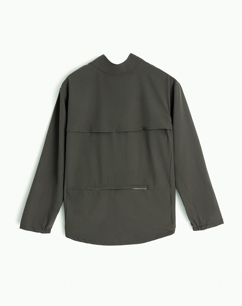 Chaqueta rompevientos verde hombre