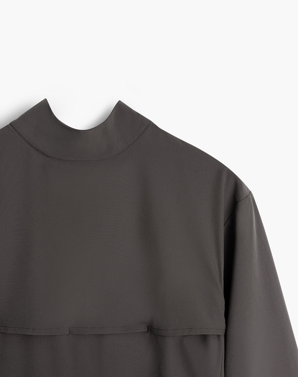Chaqueta rompevientos sin capucha verde para hombre