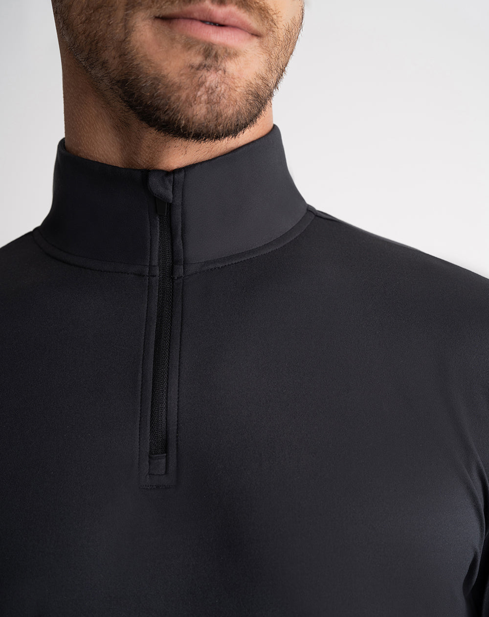 Buzo control humedad negro hombre