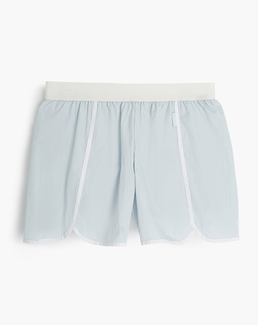 Short pantaloneta gris claro