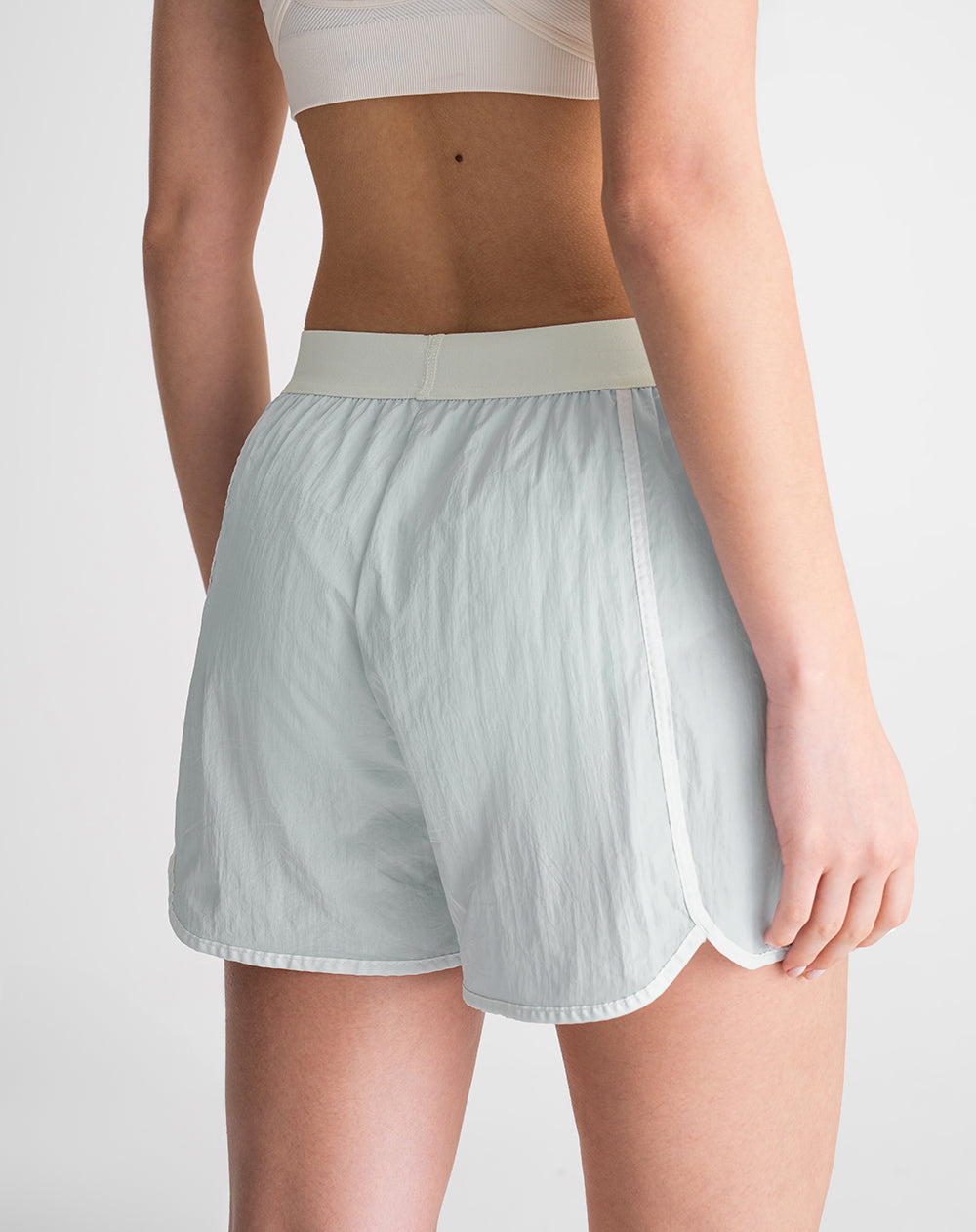 Short deportivo ciclista interno gris mujer