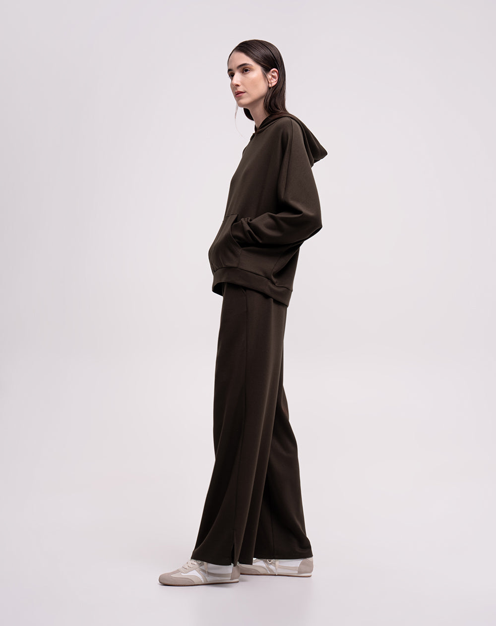 Buzo relaxed fit chocolate