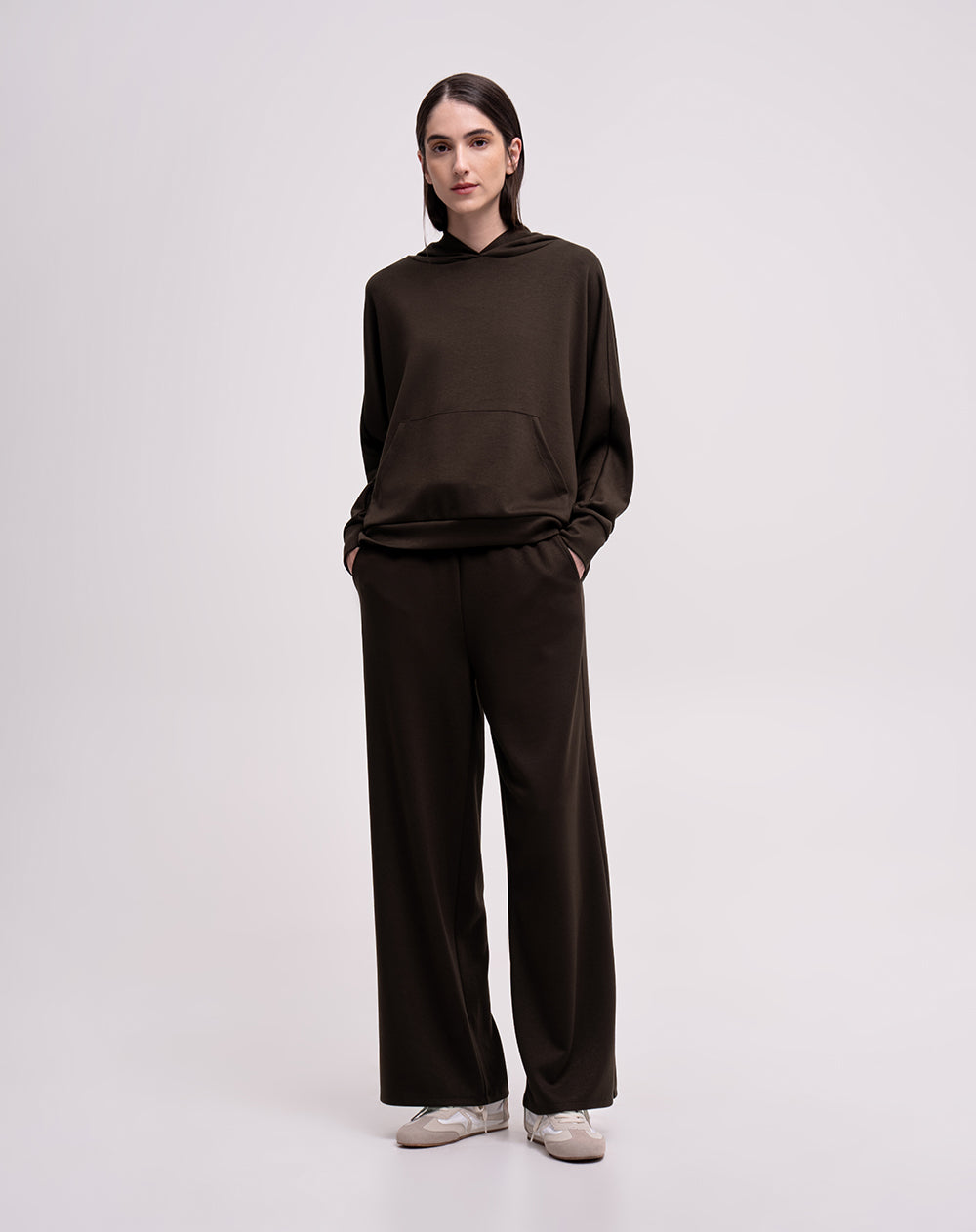 Buzo relaxed fit chocolate