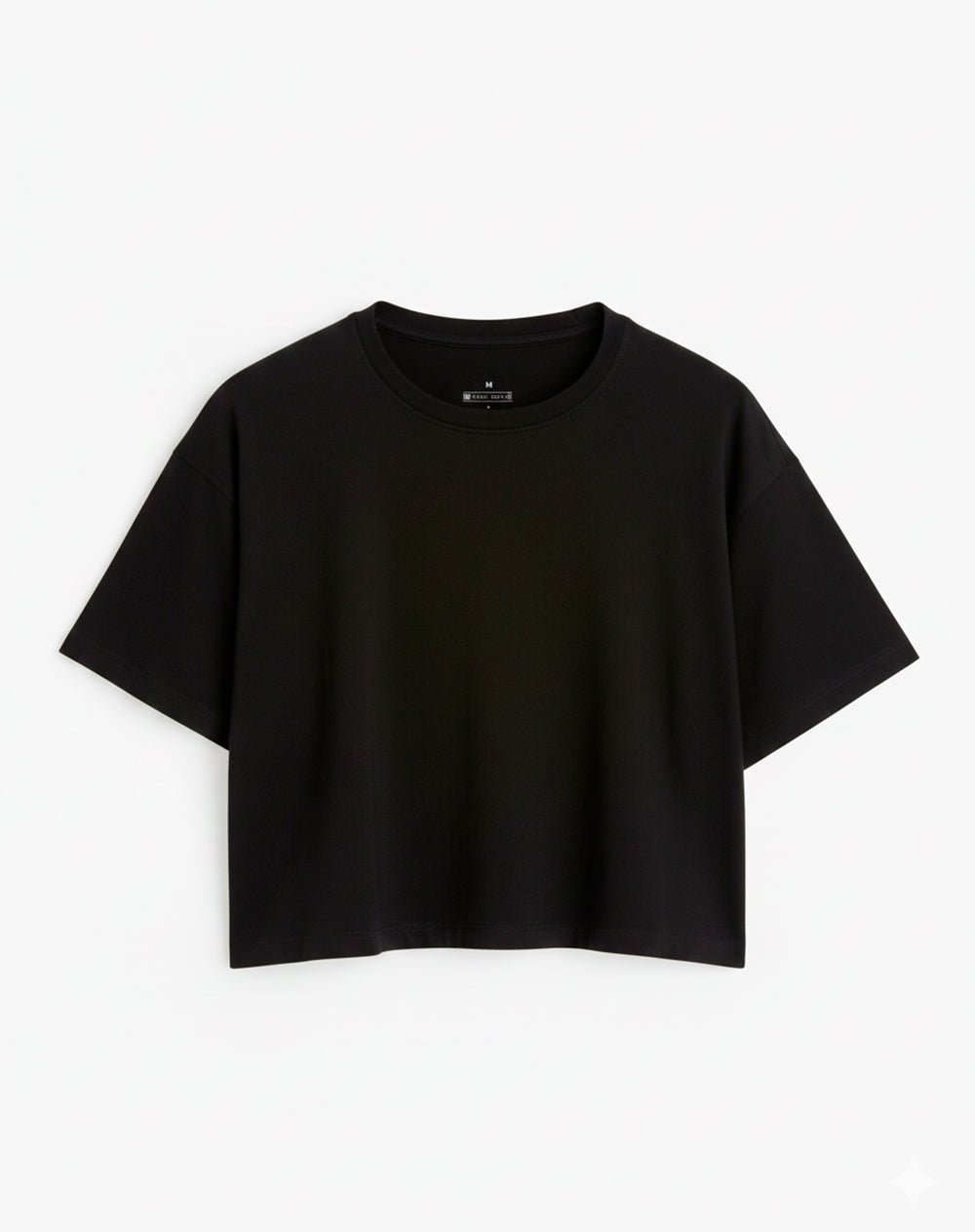 Camiseta deportiva tacto frío negra mujer