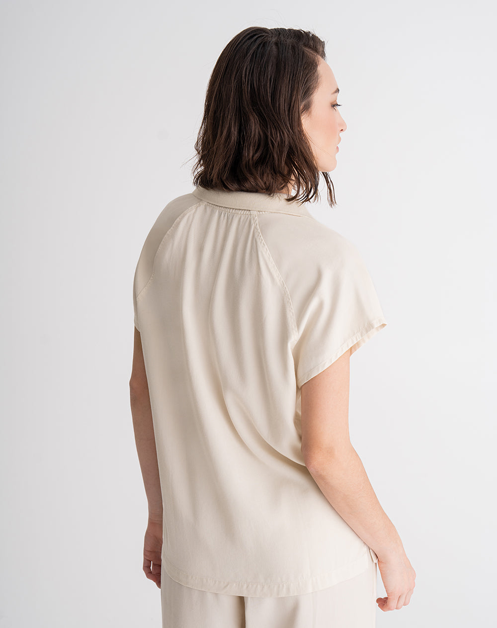 Polo relaxed fit avena