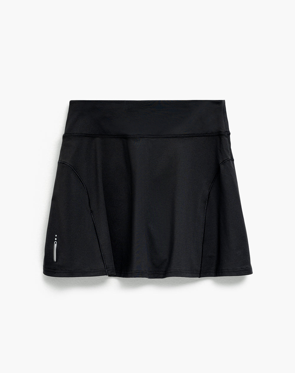 Falda de tenis ciclista interno negra mujer