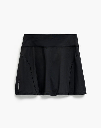 Falda de tenis ciclista interno negra mujer