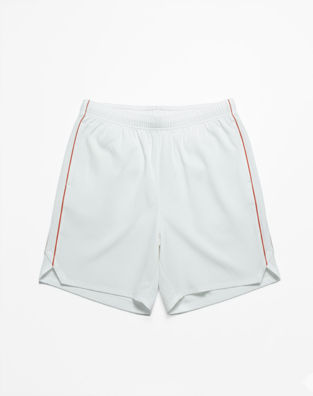 Pantaloneta deportiva malla interna blanca hombre