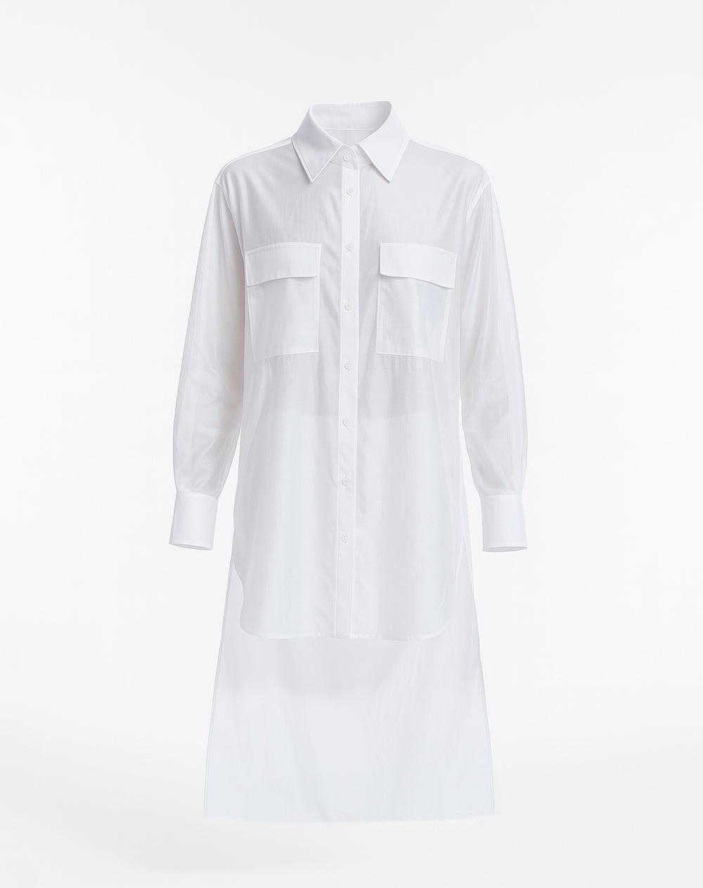 Camisa manga larga oversize cola crudo | Colombiamoda