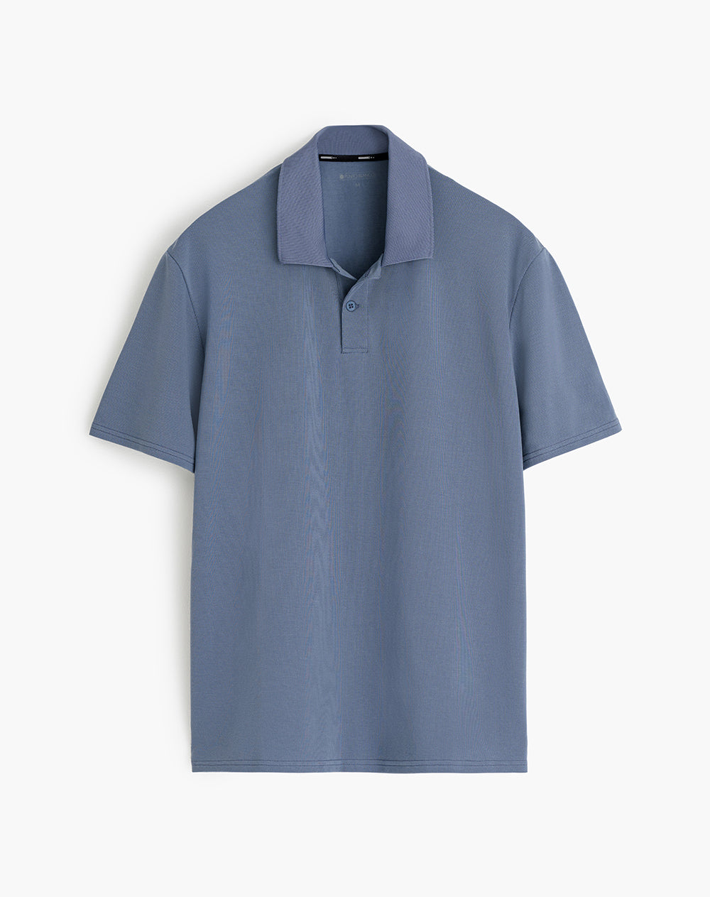 Polo regular algodón supima azul hombre