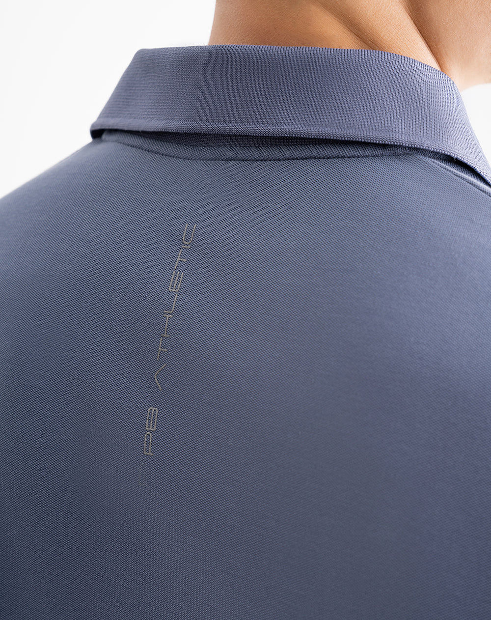 Polo regular algodón supima azul hombre