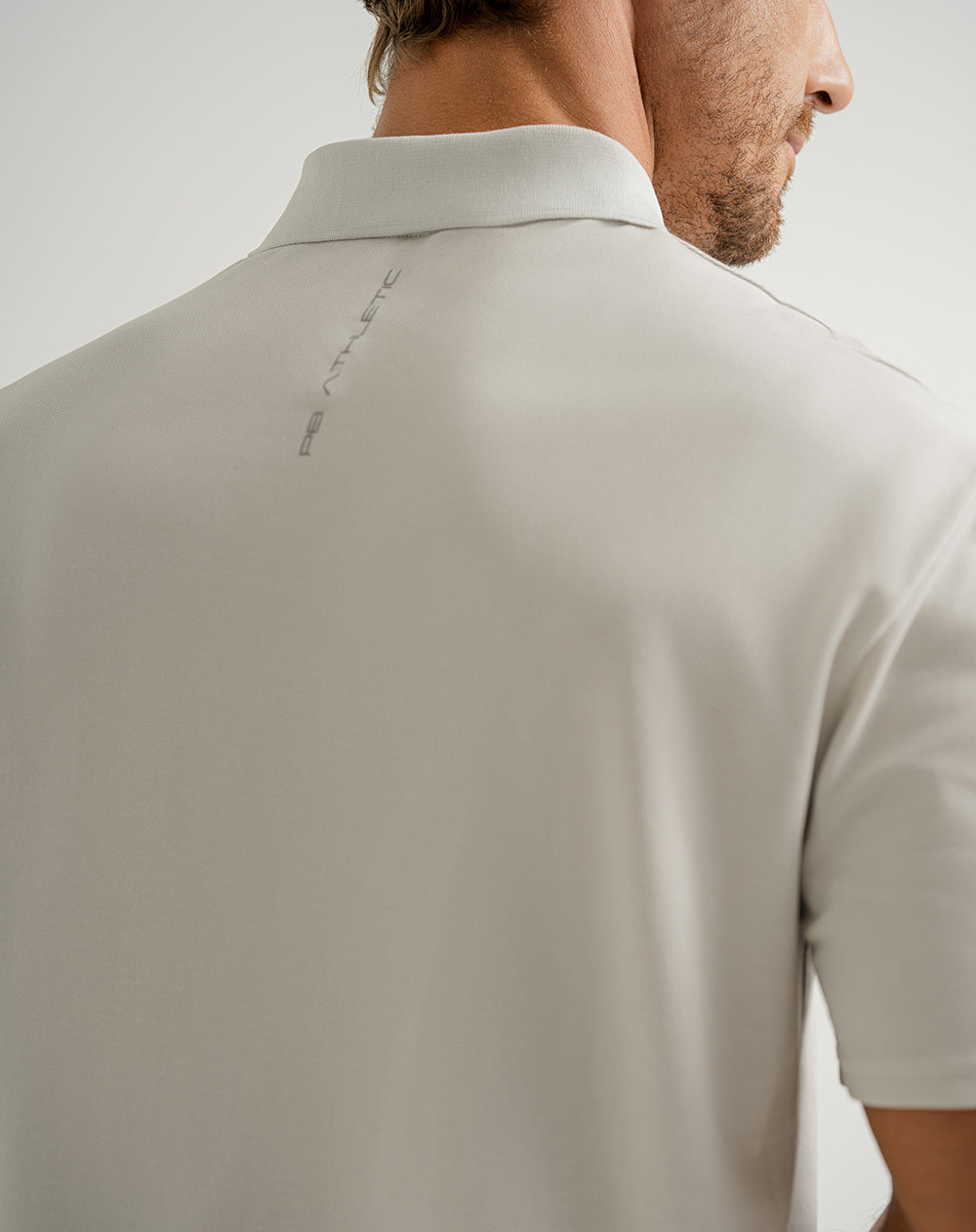 Polo regular algodón supima gris hombre