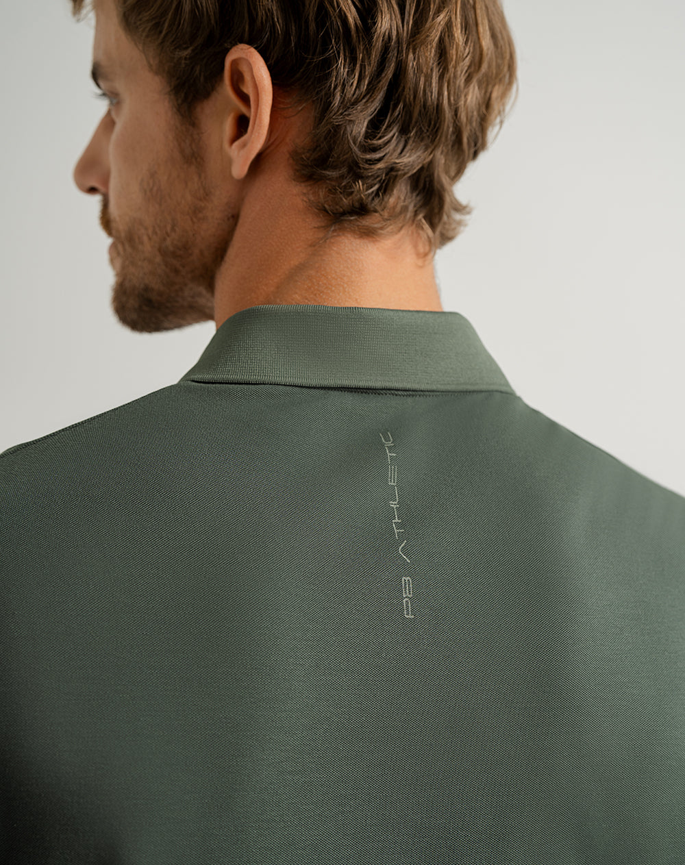 Polo regular algodón supima verde hombre