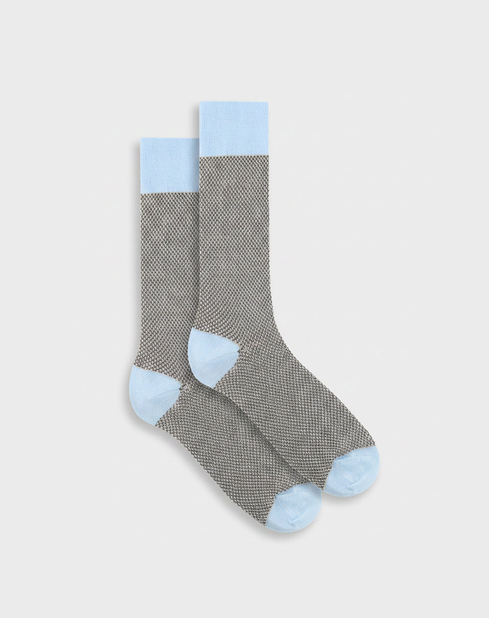Medias casual  largas azules hombre